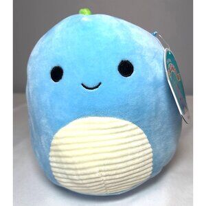 Original Squishmallows Rashad Blue Dinosaur Plush Toy